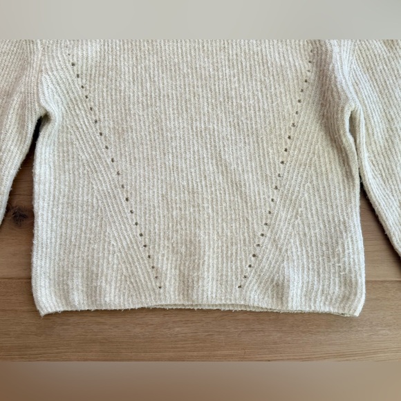 Topshop Ivory Sweater Size S - Picture 3 of 5